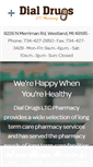Mobile Screenshot of dialdrugspharmacy.com
